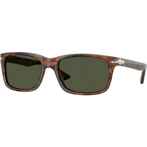 Persol Man Persol PO3048S 108/31 Sunglasses Acetate Turtle Green Squared Norma