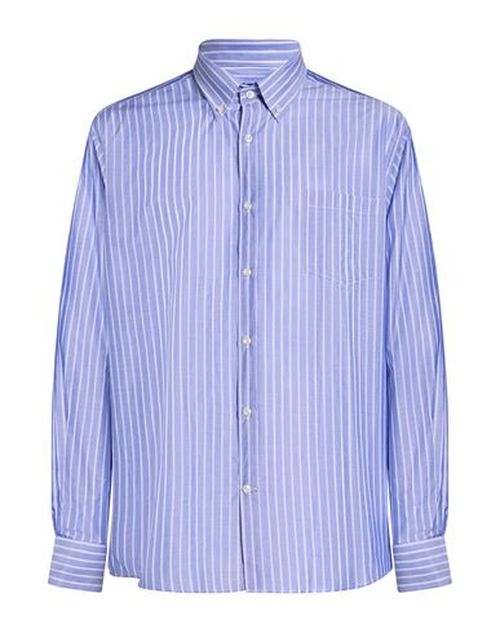 Man Shirt Blue Size 16 ½ Cotton