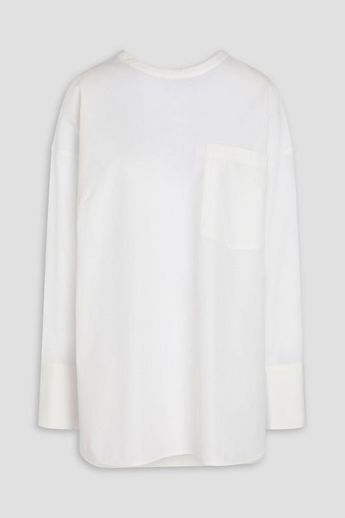 Isola cotton-poplin blouse - White - XS