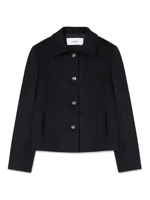 Single-Breasted Wool Jacket