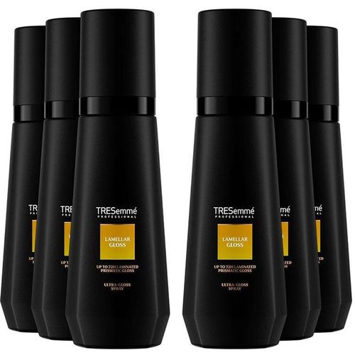 Tresemme Unisex Lamellar Gloss Hair Spray Ultra Gloss Shine Boost Hair Care 150ml, 6 Pack