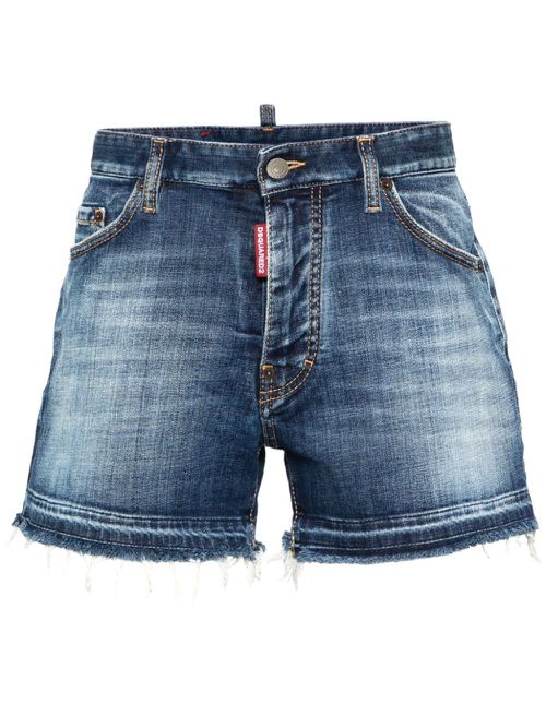 Sexy 70s denim shorts - Blue