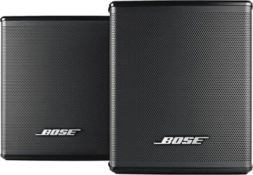 Surround Speakers 120-Watt Wireless Home Theater Speakers (Pair) - Black