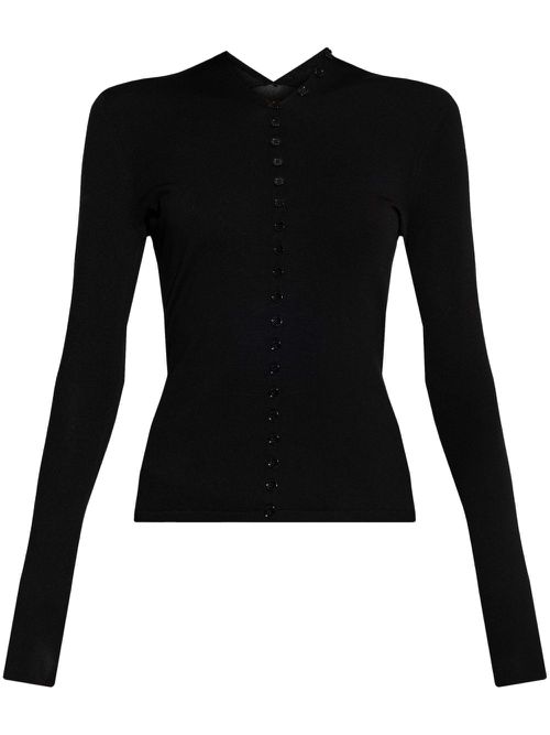 Knitted cardigan - Black