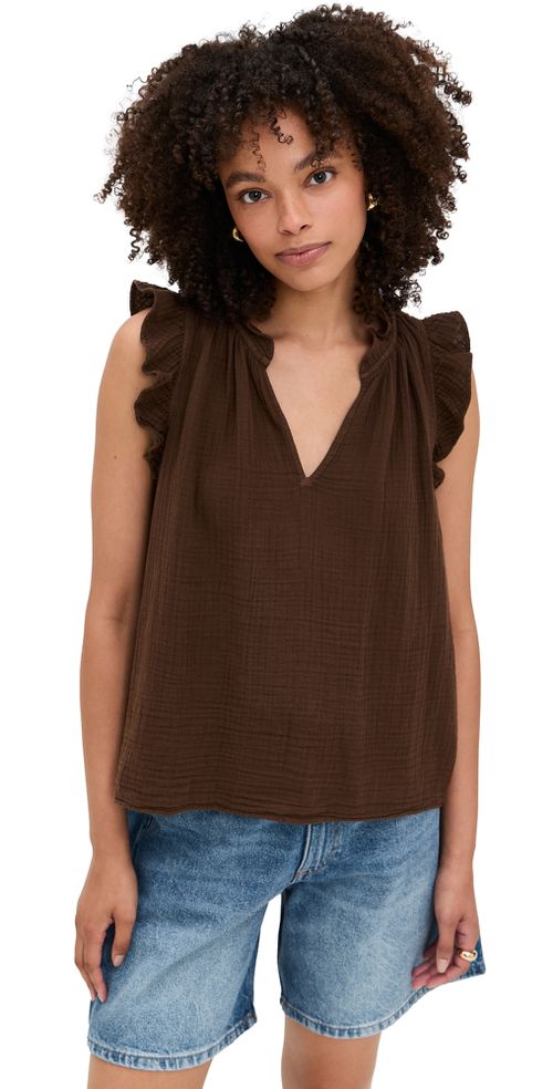 XIRENA Bex Top Cocoa Bean