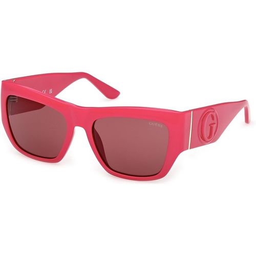 Guess Mujer Guess GU00252 72S Gafas de sol Inyectado Rosa Burdeos Cuadrada Norma