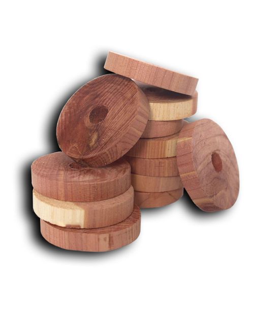 Cedar Rings, Set of 6 - Natural