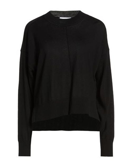Collezione N_01 Woman Sweater Black Size L Merino Wool