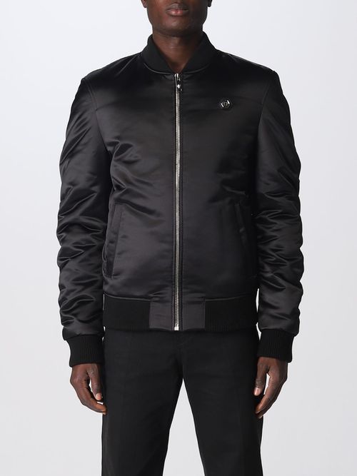 Coat Men color Black