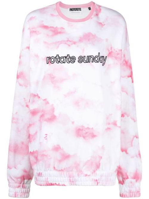 Sunday tie-dye sweatshirt