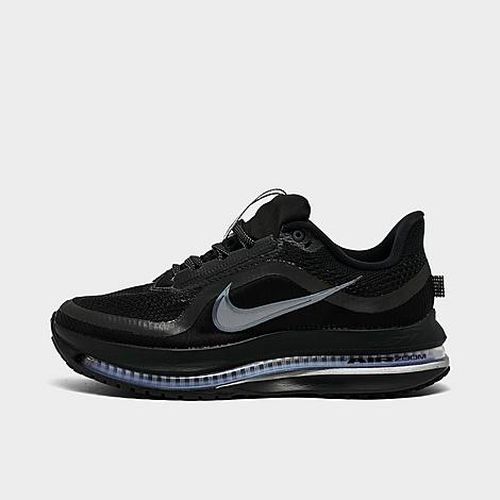 Women's Pegasus Premium Running Shoes in Black/Metallic Silver/Black