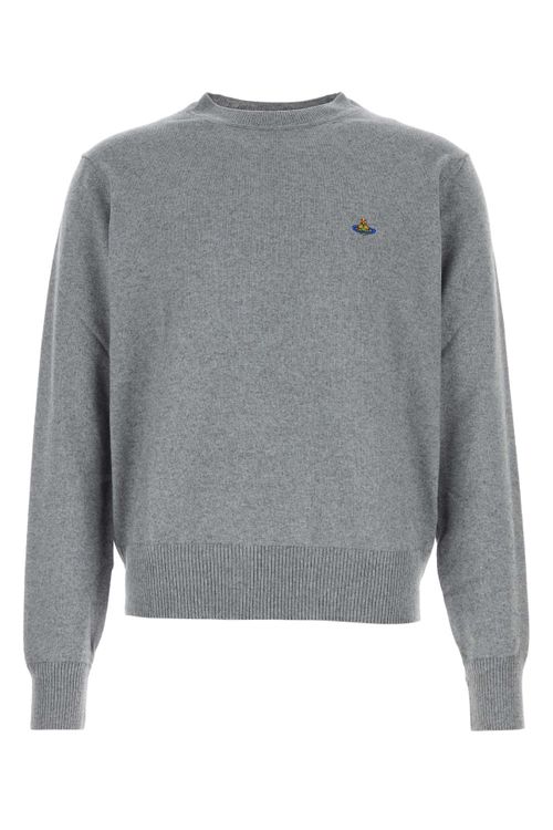 Round Sweater — Gray