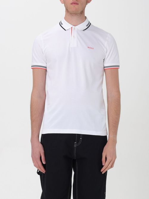 Polo Shirt Men color White