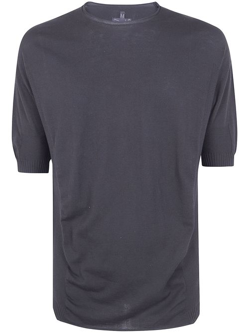 Light Cotton Boxi Short Sleeves Sweater