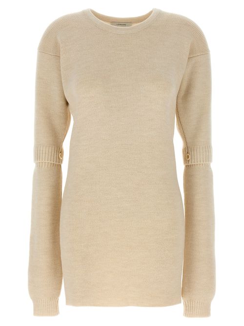 Removable Sleeve Knit Dress Dresses