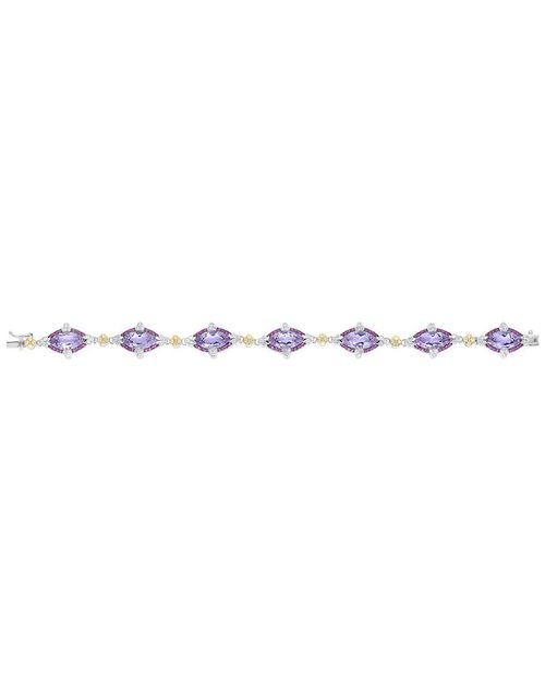 Phillip Gavriel 18K & Silver Bracelet