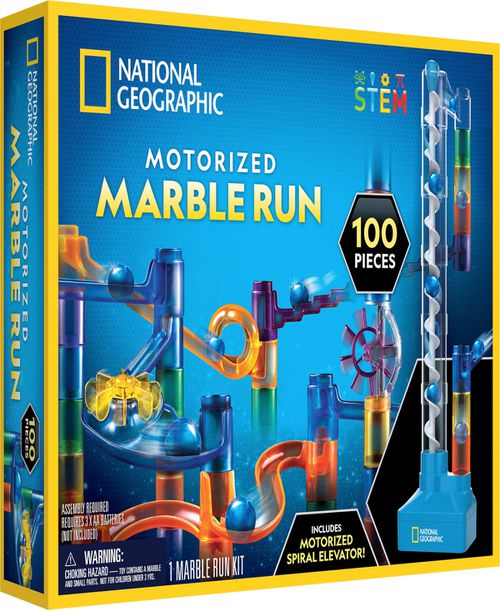 Motorized Marble Run Kit - Multi-Color