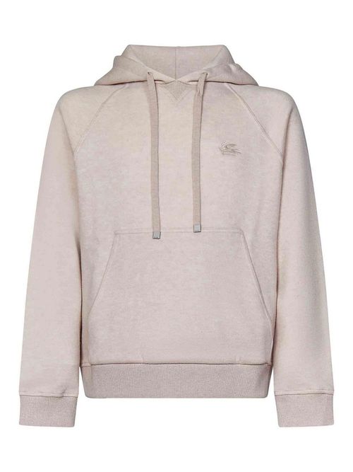 Beige Wool Hoodie