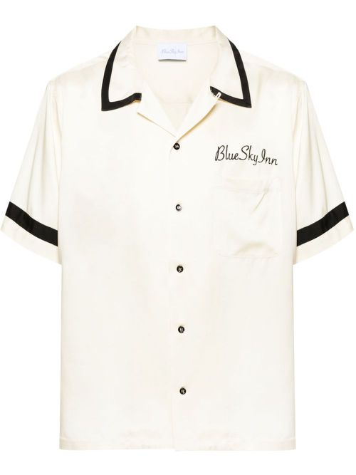 Waiter satin shirt - Neutrals