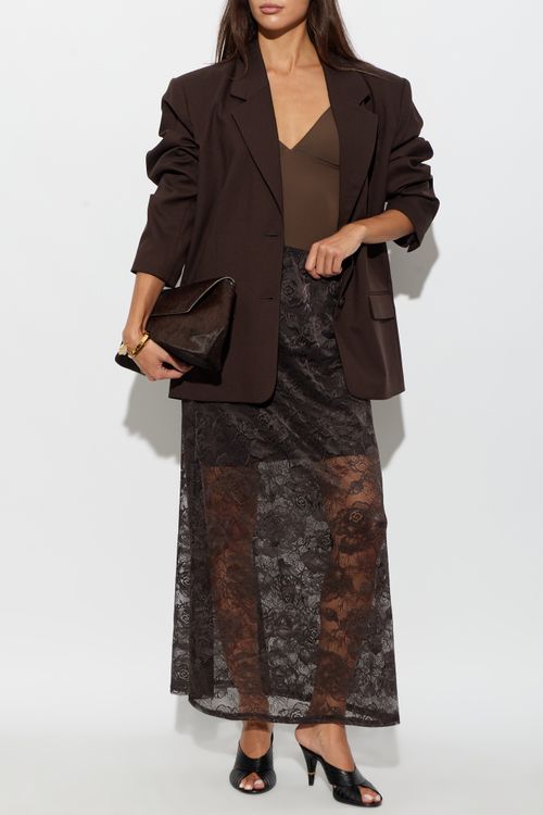 Lace Skirt ‘Gzleala’, Women's, Brown