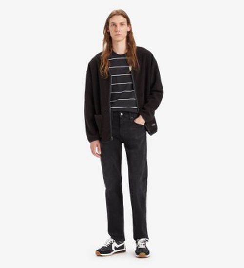 Levi's for man. 29507-1437 Jeans 502 Taper black (30/32), Casual, Cotton, Denim