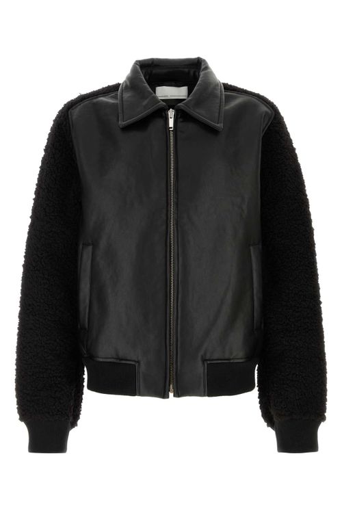 Faux Jacket — Black