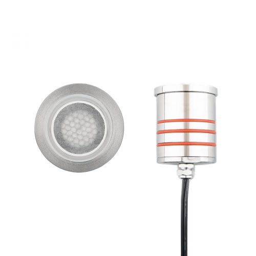 WAC Lighting 1-Light LED 2" 12V Indicator Light in Stainless Stee