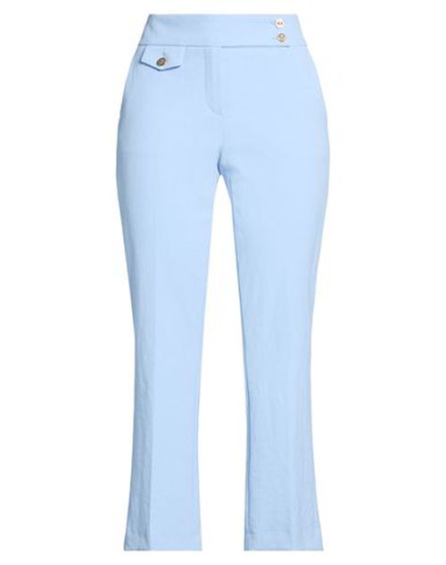 Woman Pants Sky blue Size 6 Polyester, Viscose, Elastane