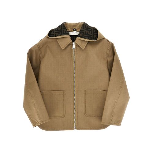 FENDI Cotton-blend jacket - KIDS Kids 10Y