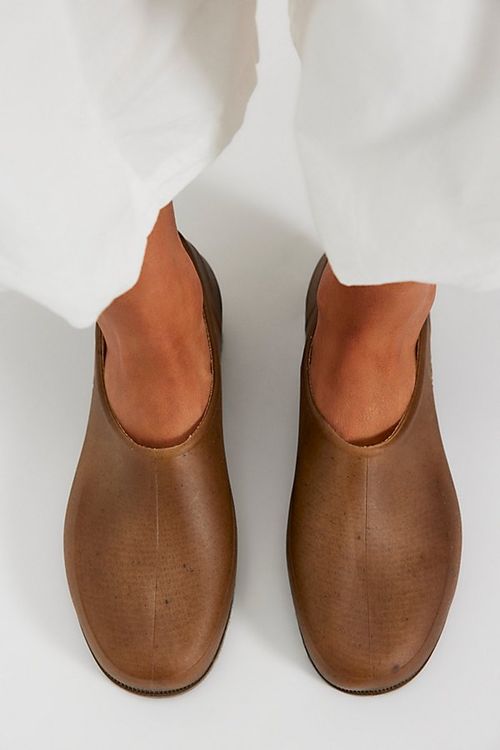 Plasticana Gardana Clogs at Free People in Hemp