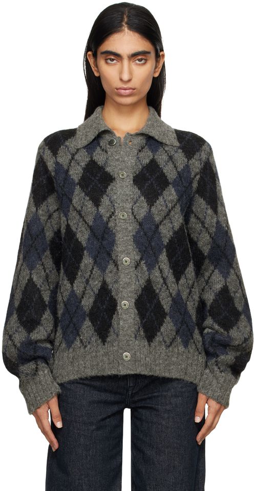 OUR LEGACY Gray Evening Cardigan