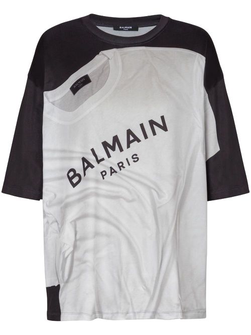 Trompe l'oeil T-shirt - White