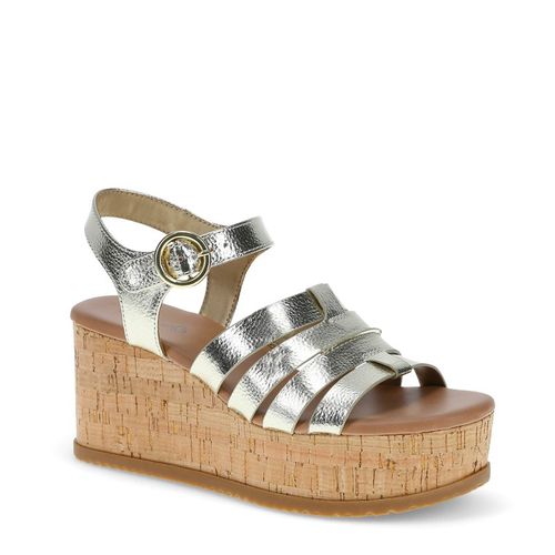 Women's Savannah Wedge Sandals (Light Gold)