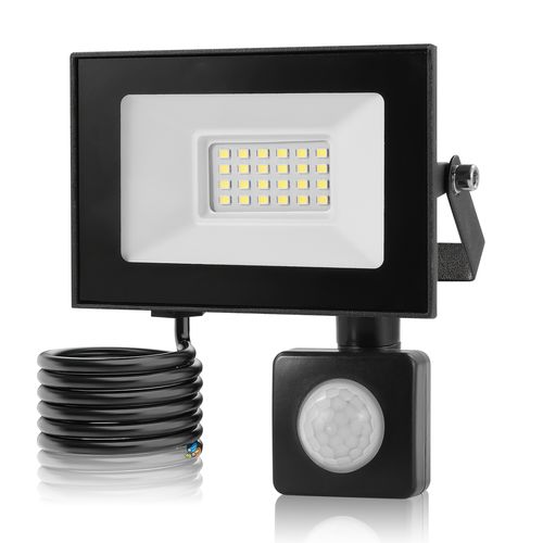 TEMU Borderless Induction Floodlight 20w; 6500k Cold White