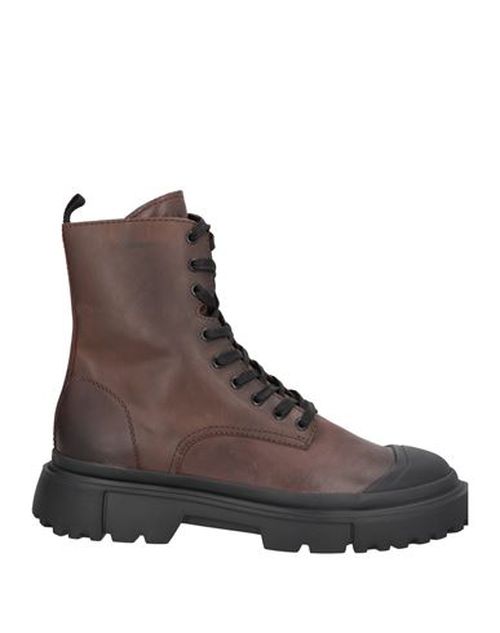 Man Ankle boots Dark brown