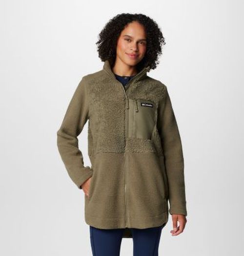Women's Lodge  Sherpa Full Zip Fleece Jacket-