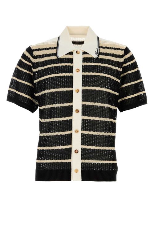 Embroidered Crochet Cardigan
