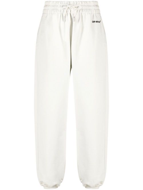 Logo-embroidered track pants