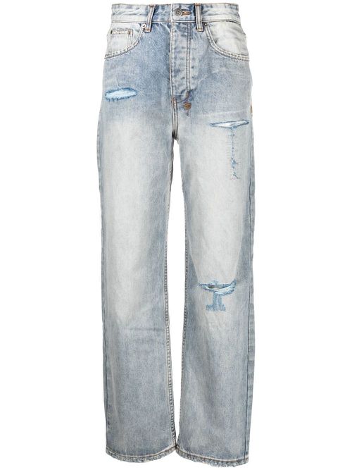 Brooklyn Skream Trashed jeans - Blue