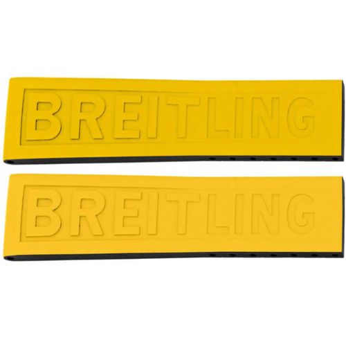 TwinPro 24mm Yellow Rubber OEM Watch Strap 242S