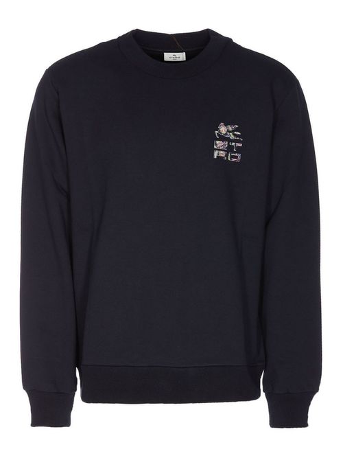 Cotton Sweatshirt with front logo