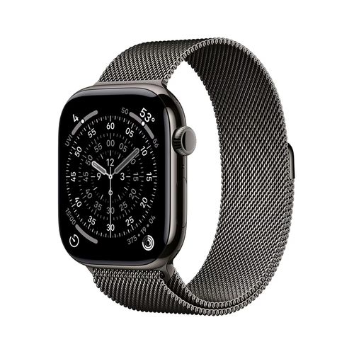 Watch Series 11 GPS + Cellular 42mm Titanium Case:- Slate