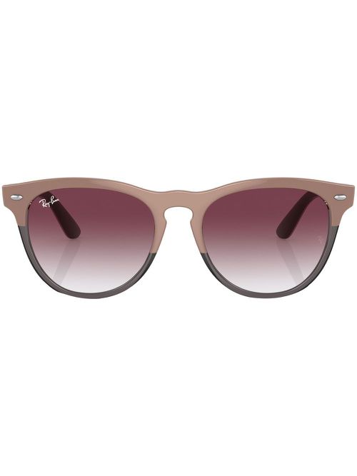 Iris round-frame sunglasses - Neutrals