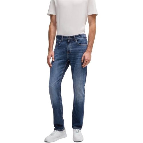 Boss Mens Slim Fit Five Pocket Jeans in Navy 419 - Blue - 29W