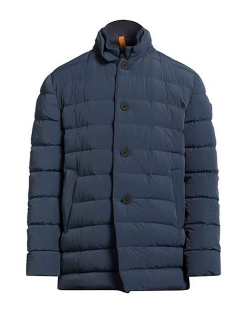 Man Puffer Blue Size XL Nylon, Elastane