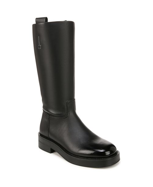 Women's Trevi Mid Shaft Boots - Black Leather