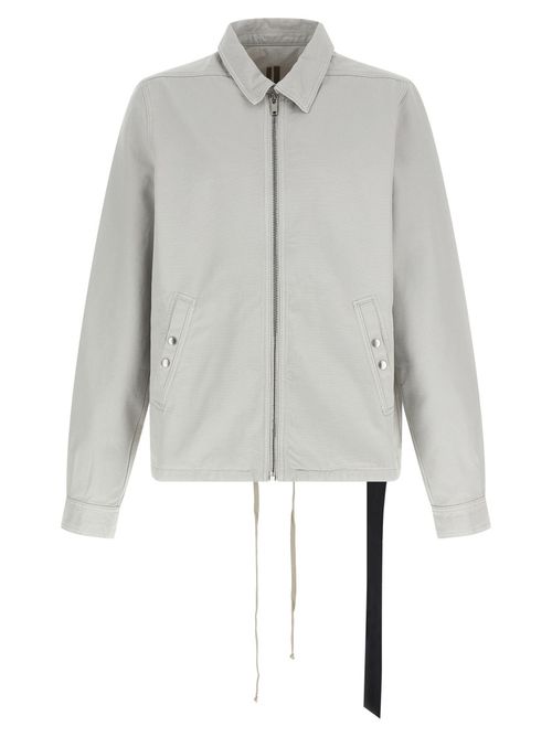Grey Shirt Collar Jackets