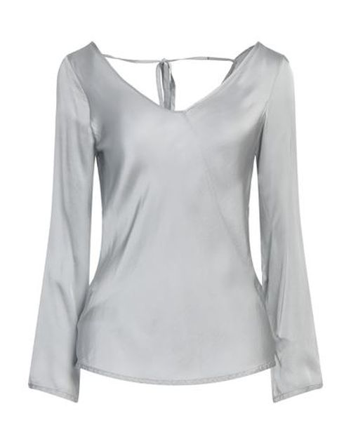Manila Grace Woman Top Light grey Size 8 Viscose