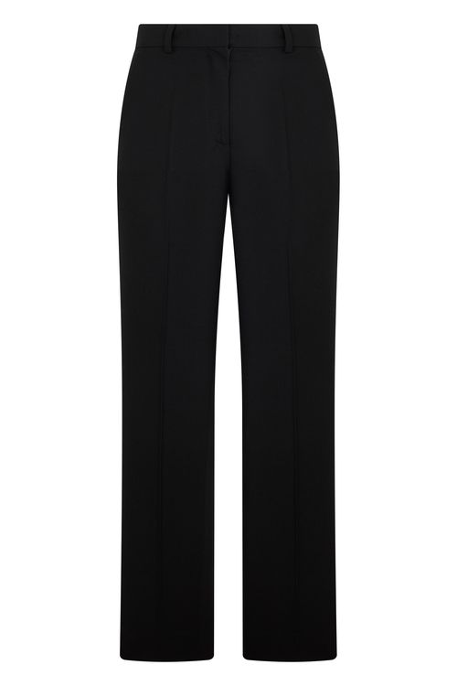 Totême Straight Pants in Wool-Blend Fabric