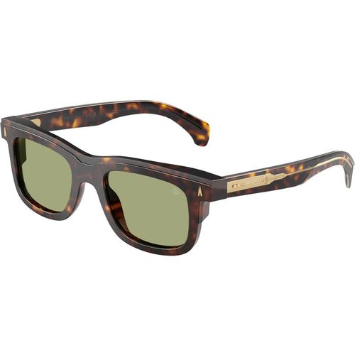 Moncler Unisex Moncler ME6004 CLARO 300282 Gafas de sol Acetato Tortuga Verde Cuadrada Norma